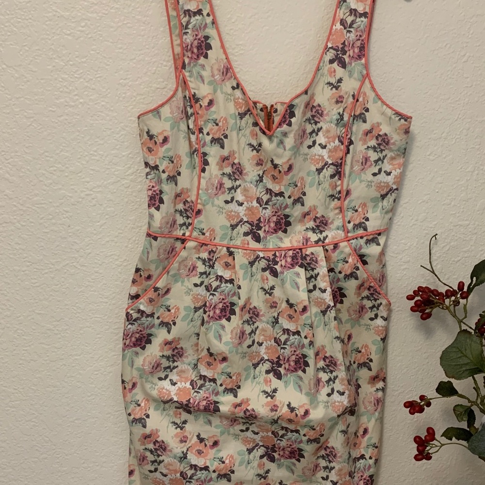 Skies are Blue Flower Dress